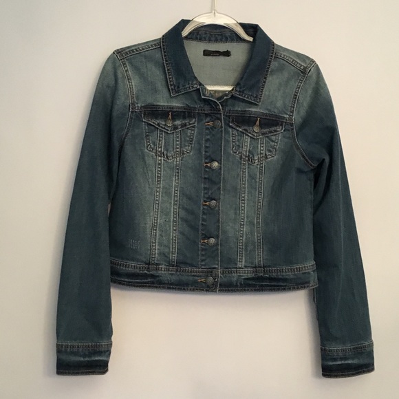 Prana Jackets & Blazers - PrAna Distressed Dree  Denim Jean Jacket